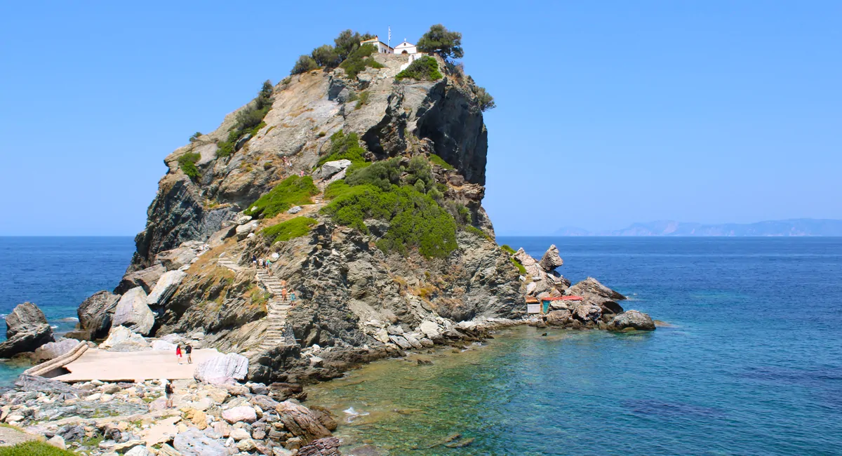 Eilandhoppen Alonissos Skopelos Skiathos