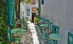 Eilandhoppen Amorgos Santorini Kreta