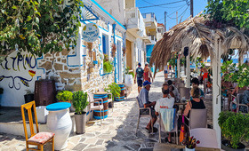 Eilandhoppen Amorgos Santorini Kreta