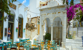 Eilandhoppen Andros Tinos Paros Naxos Amorgos