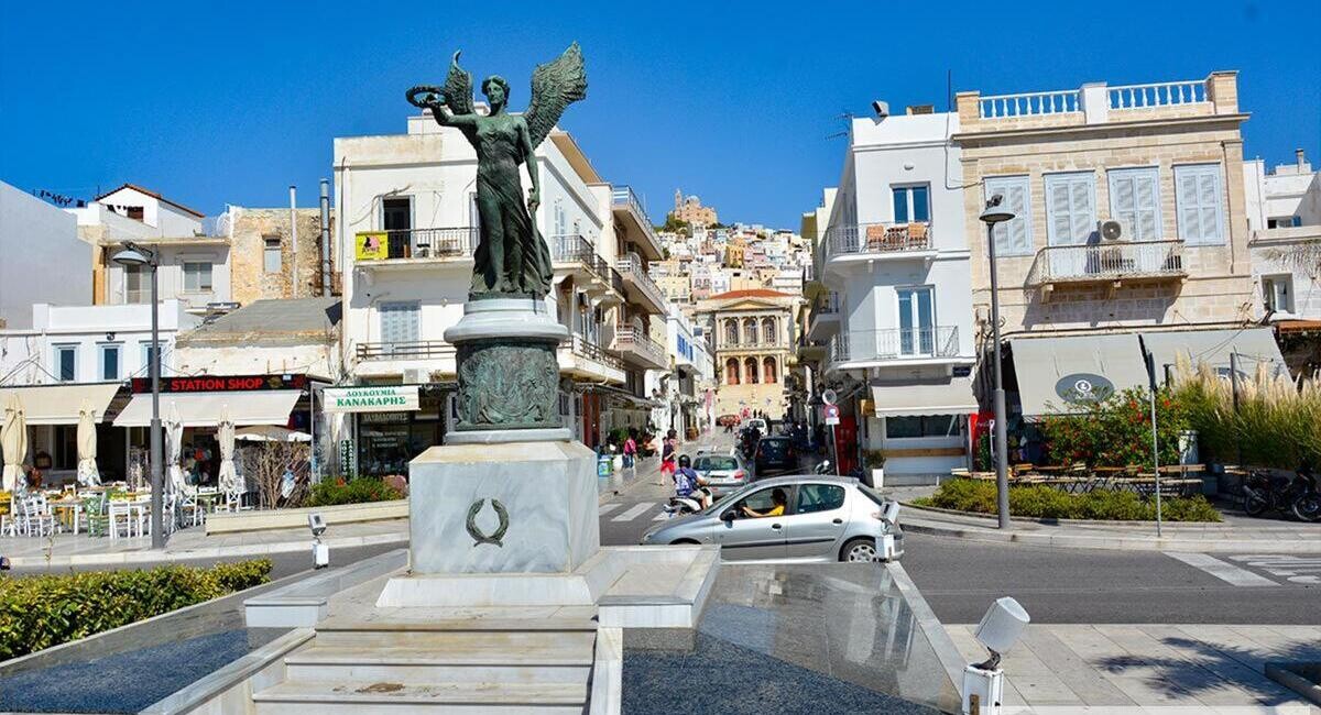 Eilandhoppen Athene met Andros Tinos Syros