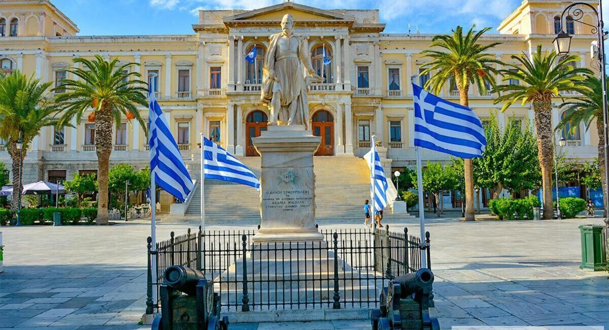 Eilandhoppen Athene met Andros Tinos Syros