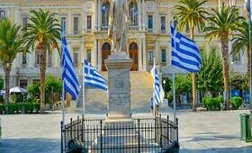 Eilandhoppen Andros Tinos Syros Athene