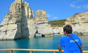 Eilandhoppen  Athene Sifnos Milos Santorini