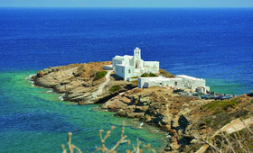 Eilandhoppen Athene Sifnos Milos Santorini