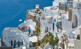 Eilandhoppen Kreta Santorini Milos Athene