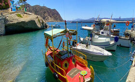 Eilandhoppen Kreta Santorini Milos Athene