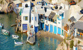 Eilandhoppen Kreta Santorini Milos Athene