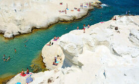 Eilandhoppen Kreta Santorini Milos Athene