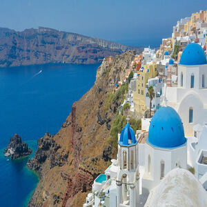 Eilandhoppen Kreta Santorini Milos Athene