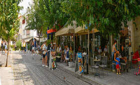 Eilandhoppen Kythnos Evia Athene