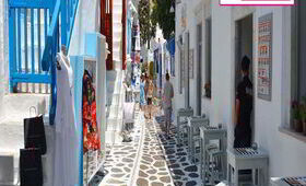 Eilandhoppen Mykonos Paros Naxos Amorgos Santorini