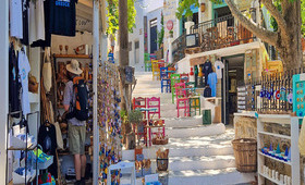 Eilandhoppen Naxos Santorini Kreta