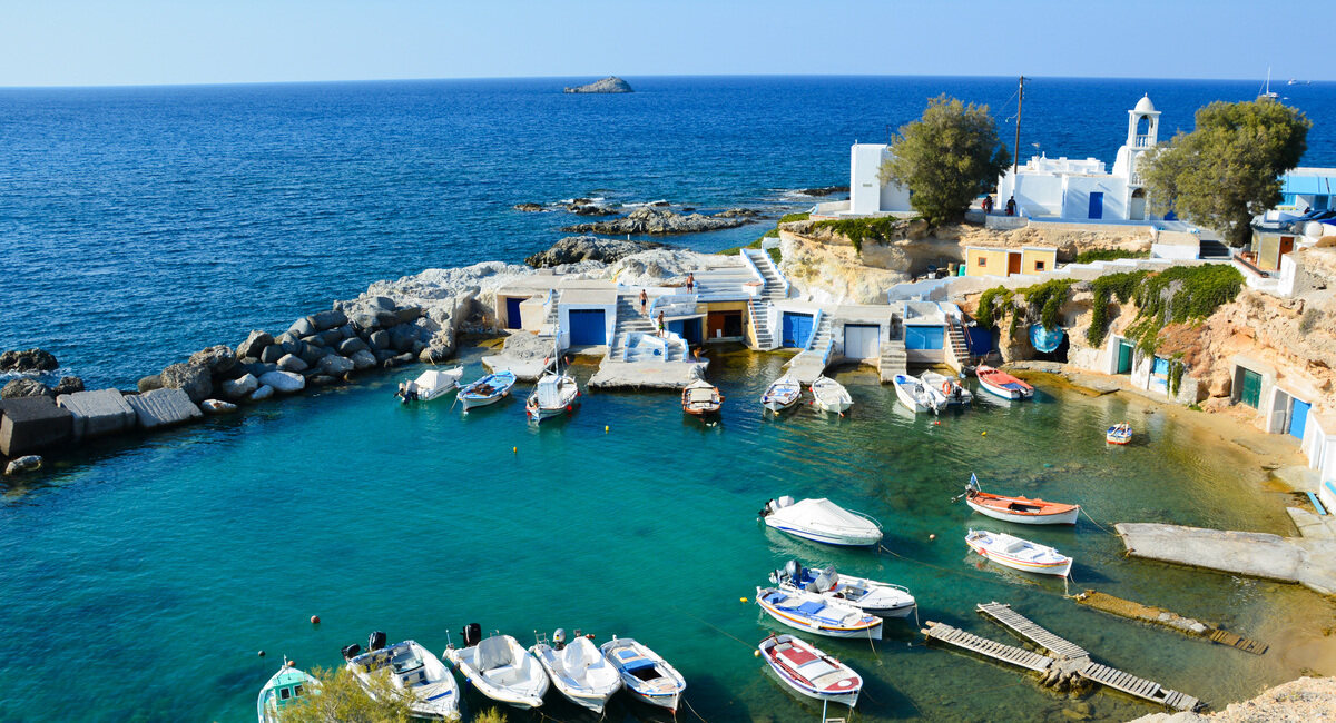 Eilandhoppen Paros Sifnos Milos Santorini