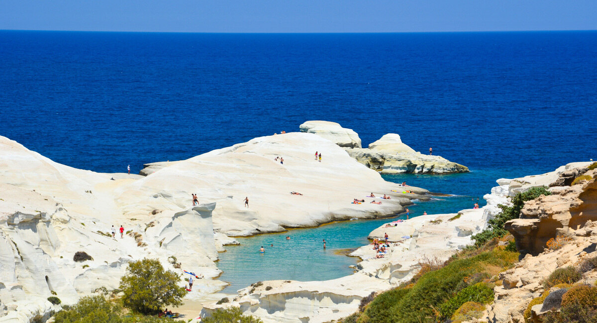 Eilandhoppen Paros Sifnos Milos Santorini