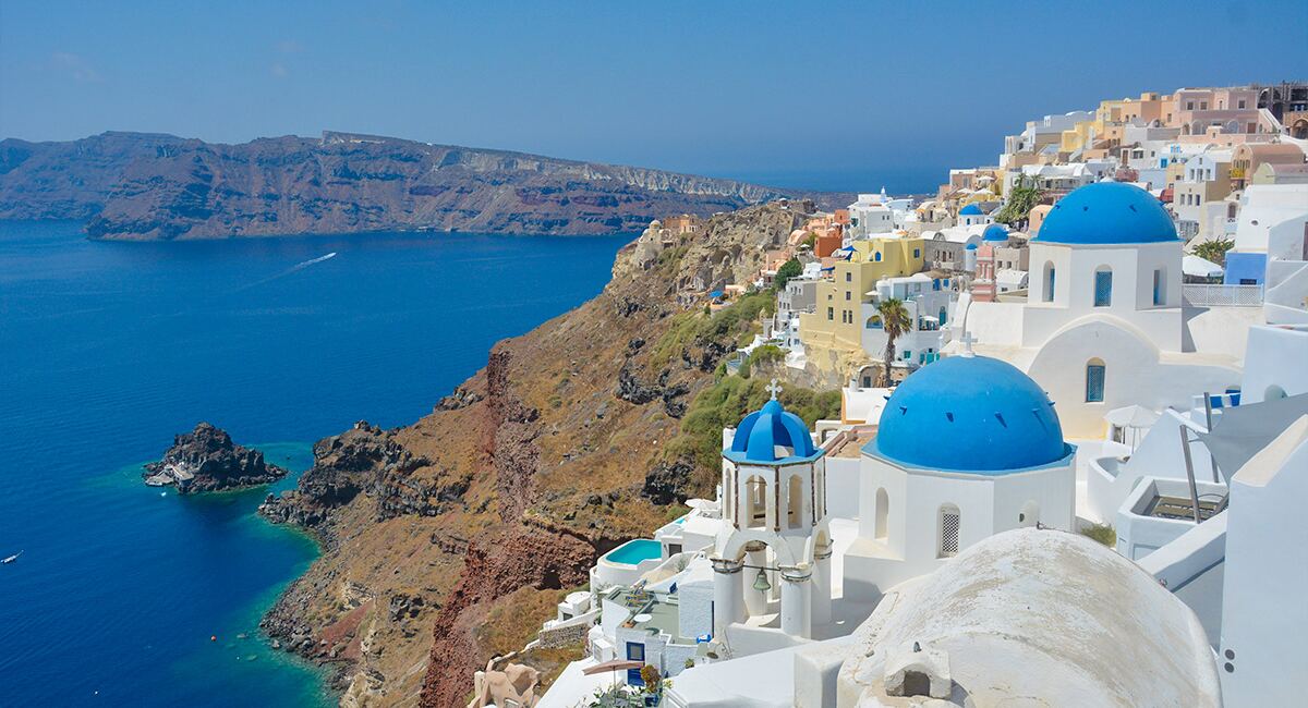 Eilandhoppen Santorini Amorgos Naxos Athene