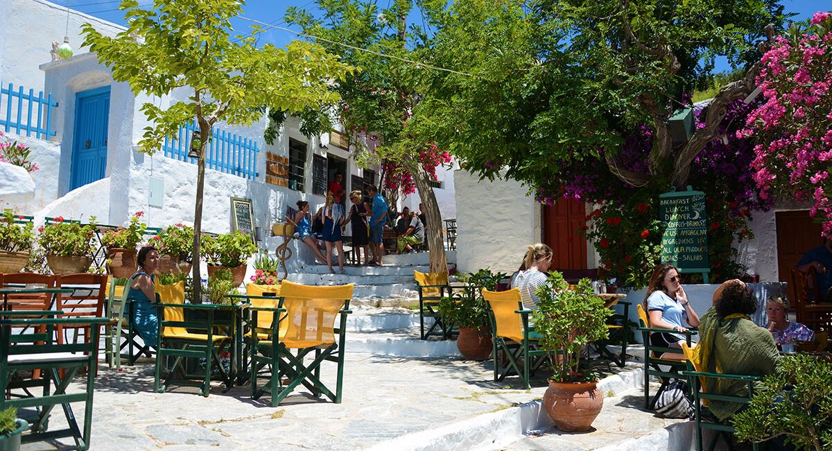 Eilandhoppen Santorini Amorgos Naxos Athene