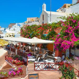 Eilandhoppen Santorini Amorgos Naxos Athene