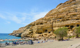 Fly & Drive Matala-Plakias vakantie Heraklion Kreta