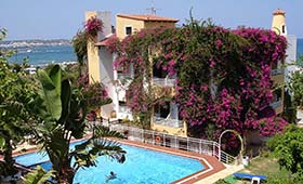 Iliostasi Beach Apartments vakantie Heraklion Kreta