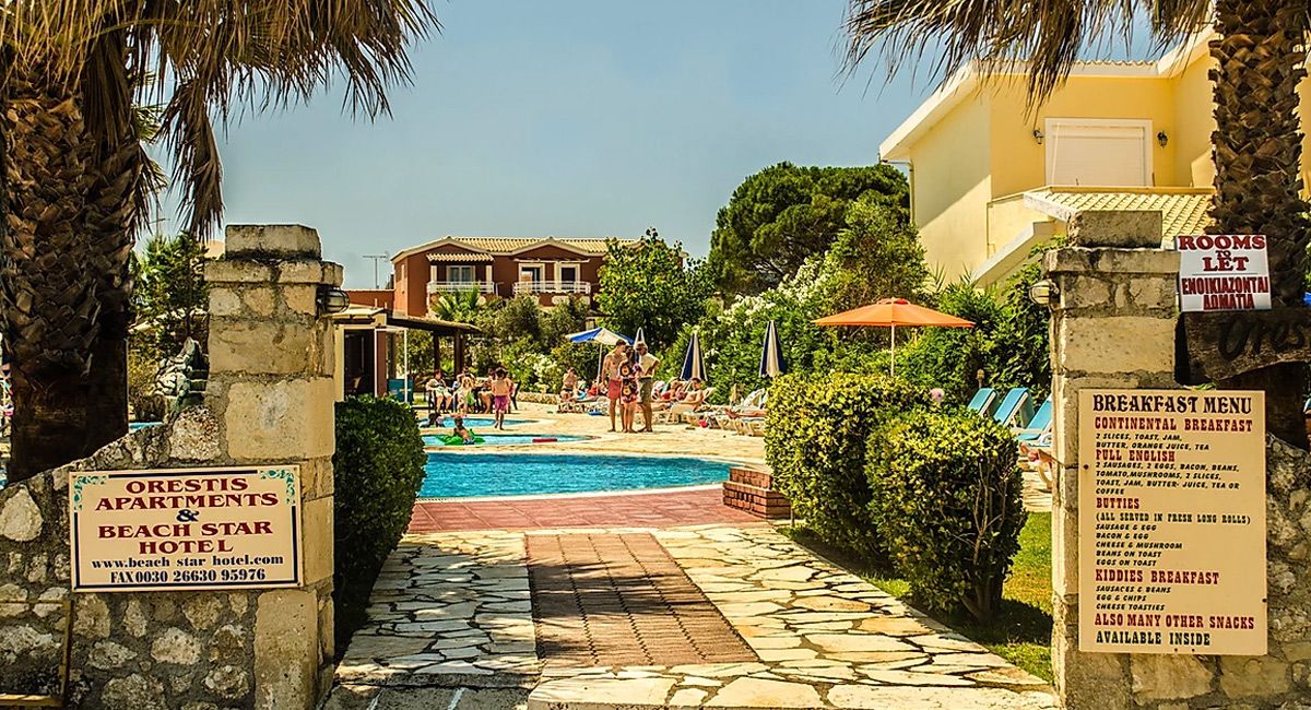 Orestis apartments Sidari Griekse Gids Reizen