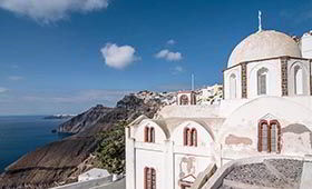 Santorini Reflexions Volcano