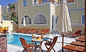 Sellada apartments vakantie Santorini