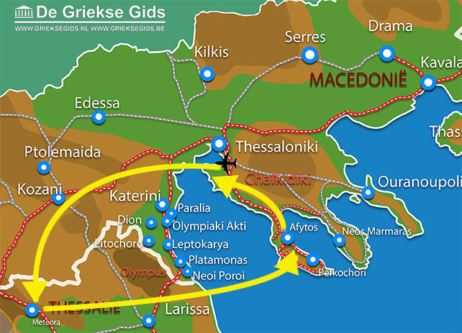 Waar ligt Fly & Drive Meteora - Chalkidiki?