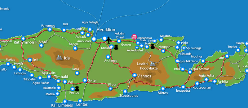 Waar ligt Aldemar Knossos Villas (incl. auto)?