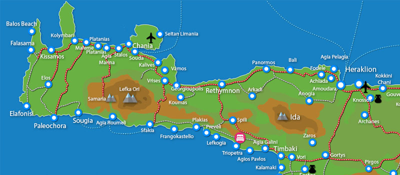 Waar ligt Triopetra Villas Panagia (incl. auto)?