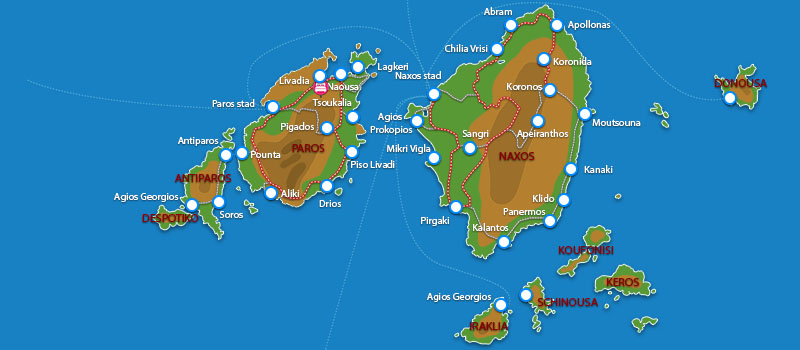 Waar ligt Blue Mare Villas?