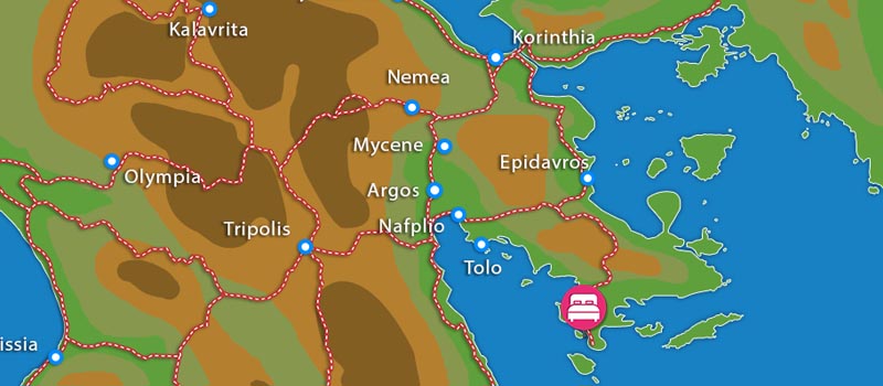 Waar ligt AKS Hinitsa Bay (incl. auto)?